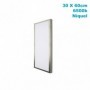 Plafon 36w 6500k 3,5x30x60 Cm Plano Niquel 3060lm