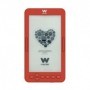 Libro Electrónico Ebook Woxter Scriba 195 S/ 4.7'/ Tinta Electrónica/ Rojo