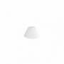 Pantalla Clara Pinza Blanca 14dx8dx9,5h Conica Cerrada