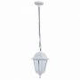 Colgante Exterior Albahaca 1xe27 Blanco Ip44 Policarbonato Regx15x15 Cm