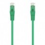 Cable de Red RJ45 AWG24 UTP Aisens A145-0579 Cat.6A/ LSZH/ 50cm/ Verde
