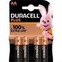 PILAS DURACELL PLUS AA (LR06) K4 (4 UDS) (MODELO SIMILAR ANTERIOR PLUS POWER)