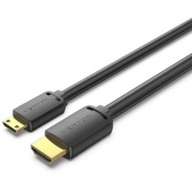 AISENS - Cable Conversor Aluminio USB-C A HDMI 2.1 8K@60Hz, USB-C/M-HDMI/M,  Negro, 2.0M - AISENS®