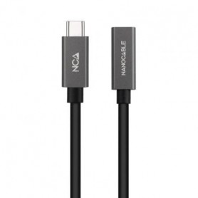 Cable Alargador USB 2.0 Vention VAS-A44-B050/ USB Macho - USB Hembra/ 50cm/  Negro VAS-A44-B050