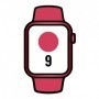 Apple Watch Series 9/ GPS/ 45mm/ Caja de Aluminio Rojo/ Correa Deportiva Rojo S/M
