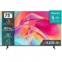 QLED 75  HISENSE 75E77KQ QLED 4K