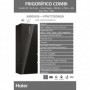 COMBI HAIER HTW7720DNGB 200X70 CRISTAL NEGRO NO FROST 1/PUERTA 2/CAJONES  NO FROST, LUZ LED, CLASE