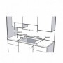 VITROCERAMICA DIGITAL BEKO HIC63402T 3/FUEGOS 5700/WATIOS SIN BISEL