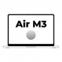 Apple Macbook Air 13,6'/ M3 8-Core CPU/ 8Gb/ 256Gb SSD/ 8-Core GPU/ Plata