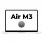 Apple Macbook Air 13,6'/ M3 8-Core CPU/ 8Gb/ 256Gb SSD/ 8-Core GPU/ Gris Espacial