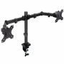 Soporte de Mesa para 2 Monitores TooQ DB1802TN-B/ Giratorio/ Inclinable/ hasta 8kg