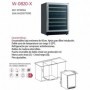 VINOTECA BOJ W-0820-X INTEGRAL 46/BOTELLAS 82X60 APTA PARA LIBRE INSTALACION