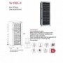 VINOTECA BOJ W-1285-X 77/BOTELLAS 129X60 LIBRE INSTALACION INOX