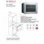 VINOTECA BOJ W-0455-X INTEGRAL 28/BOTELLAS 45X60 INSTALACION EN COLUMNA