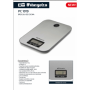 BASCULA COCINA ORBEGOZO PC1019 INOXIDABLE/ANTIHUELLAS LCD