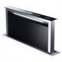 CAMPANA DECORATIVA FRANKE DONWDRAFT 80 CRISTAL NEGRO INOX