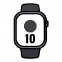 Apple Watch Series 10/ GPS/ Cellular/ 42mm/ Caja de Aluminio Negro Azabache / Correa Deportiva Negra
