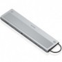Docking USB Tipo-C Aisens ASUC-12P020-GR/ 2xHDMI/ 3xUSB/ 1xUSB Tipo-C/ 1xRJ45/ 1xDisplayPort/ 1xLect