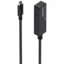 Cable Alargador USB 3.2 con Amplificador Aisens A107-0869/ USB Tipo-C Macho - USB Tipo-C Hembra/ Has