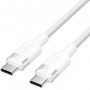 Cable USB 2.0 Tipo-C 3A Vention TRDWH/ USB Tipo-C Macho - USB Tipo-C Macho/ Hasta 60W/ 480Mbps/ 2m/ 