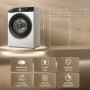 LAVADORA HISENSE WF3S1243BW3 12/KG 1400/RPM CLASE A CONECTIVIDAD A-20%, CONECTIVIDAD WIFI,
