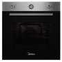 HORNO INDEPENDIENTE MIDEA MCO6070MMAJ NEGRO/INOX MULTIFUNCION