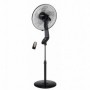 VENTILADOR PIE BASTILIPO COIN BLACK CON MANDO 50/WATIOS NEGRO 3/VELOCIDADES 40/CMS PANEL TACTIL