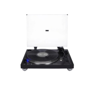Giradiscos Profesional AIWA APX-1200BT/BK - Bluetooth v5.0, Cápsula Audio-Technica AT3600L, Plinto de Alta Densidad y Grabación USB PC/Mac