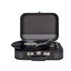 Tocadiscos Vintage AIWA VPX-1951TN - Formato Maletín, Bluetooth, Puerto USB de Grabación y 3 Velocidades (33, 45, 78 RPM)