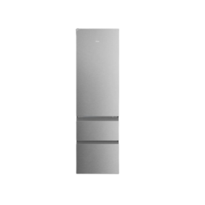 Frigorífico Combi Haier HTR3620ENMG 3D XL - 205x60cm, 414 Litros, Clase E, Inox, Cajones Direct Access y Motor Inverter