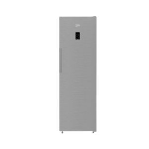 Congelador Vertical Beko B3RFNE314XB - 186x60 cm, No Frost, Motor Inverter, Acero Inoxidable y Clasificación Energética E