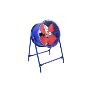Ventilador Industrial Dana Azul/rojo 4aspas