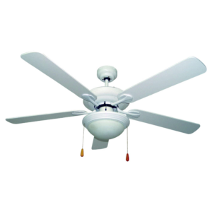 BASTILIPO, MALAGA, ventilador techo 132cm, color blanco, 60W, 4 palas