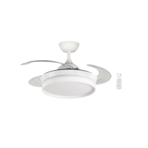 Ventilador de techo retractil de 90 cm Falesia Compact Bastilipo