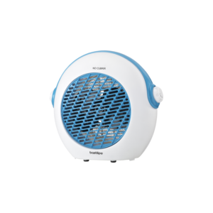 BASTILIPO, TVC-2000C, Termoventilador vertical blanco/celeste, 1000/2000W, termostato
