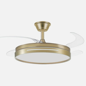 Ventilador Retractil  Dc 59w Micenas Cuero