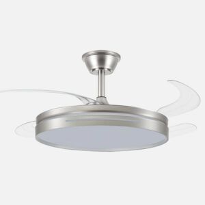 Ventilador Retractil  Dc 59w Micenas Niquel