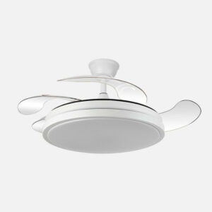 Ventilador Retractil  Dc Escorpion 59w Blanco