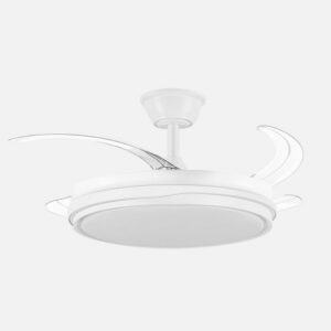 Ventilador Retractil  Dc Tempano Blanco 59w